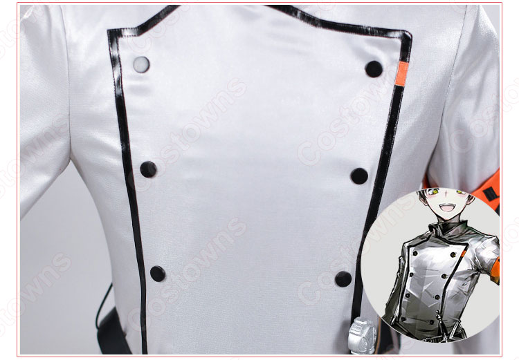 メフィスト コスプレ衣装 【アークナイツ】 梅菲斯特 MEPHISTO 戦闘服 4