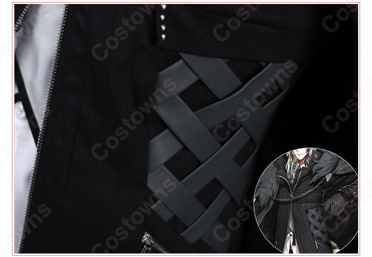 シルバーアッシュ　コスプレ衣装　【アークナイツ】　銀灰　SilverAsh　戦闘服 7