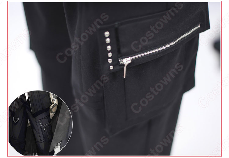 シルバーアッシュ　コスプレ衣装　【アークナイツ】　銀灰　SilverAsh　戦闘服 10