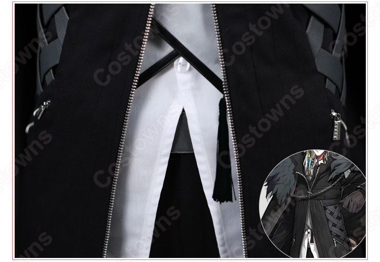 シルバーアッシュ　コスプレ衣装　【アークナイツ】　銀灰　SilverAsh　戦闘服 9