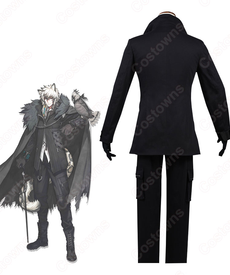 シルバーアッシュ　コスプレ衣装　【アークナイツ】　銀灰　SilverAsh　戦闘服 4