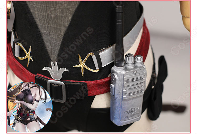 スカイフレア コスプレ衣装 【アークナイツ】 天火 Skyfire 珊瑚海岸 温差RT.RX01 水着 6