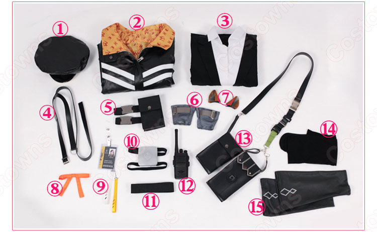 スワイヤー　コスプレ衣装　【アークナイツ】　诗怀雅　Swire　戦闘服 7