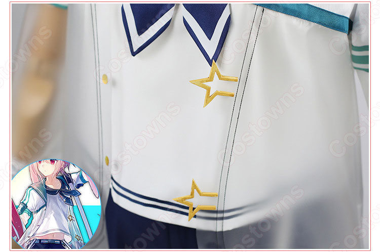 アンセル コスプレ衣装 【アークナイツ】 安塞尔 Ansel 珊瑚海岸 悠然假日 水着 2