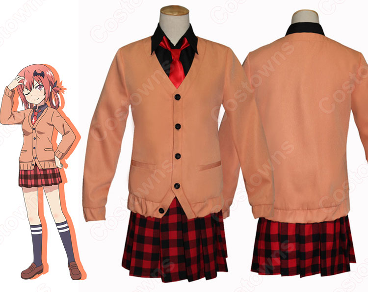 胡桃沢＝サタニキア＝マクドウェル・月乃瀬＝ヴィネット＝エイプリル　コスプレ衣装　【ガヴリールドロップアウト】　制服 1