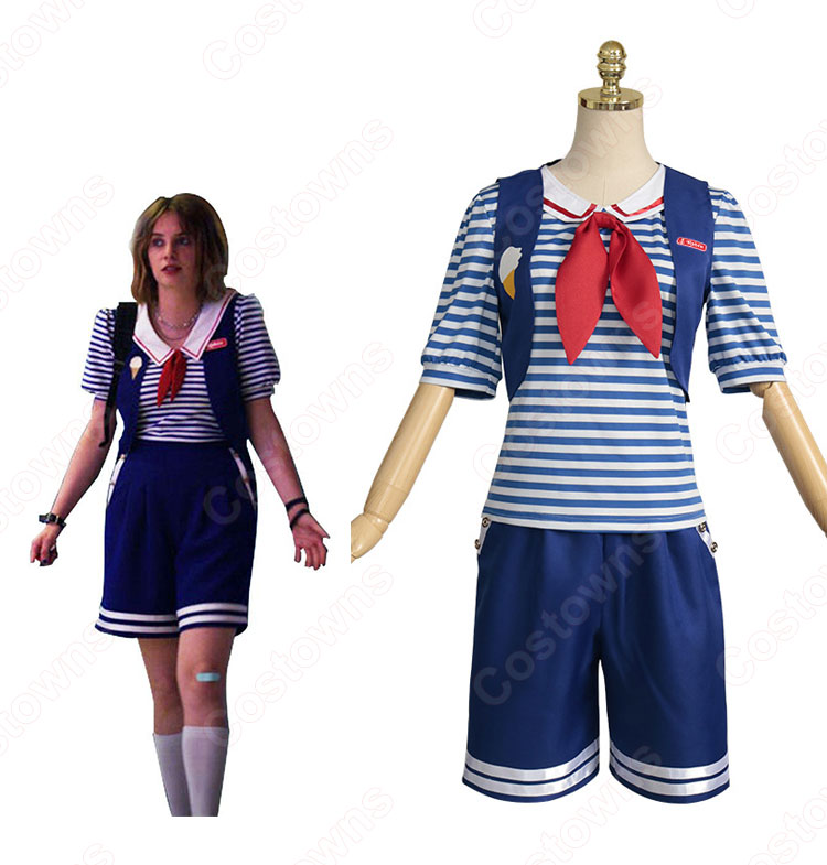 アイスクリーム屋 店員さん コスプレ衣装 【ストレンジャー・シングス シーズン3】 制服 10