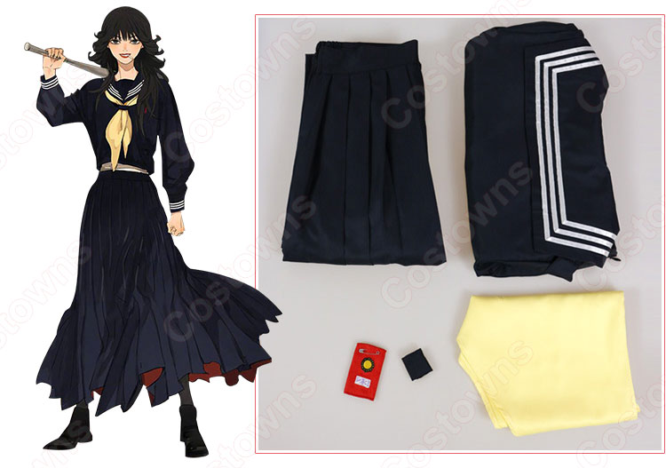 早川京子 赤坂理子 コスプレ衣装 【今日から俺は!!】 制服 9