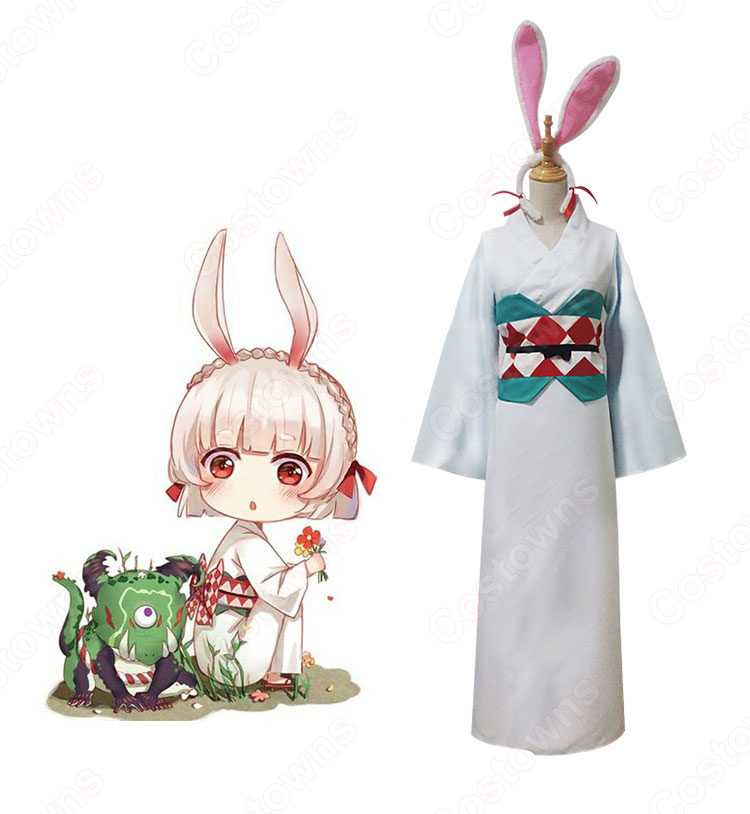 山兎 コスプレ衣装 【陰陽師】 (やまうさぎ)着物 初期衣装 0