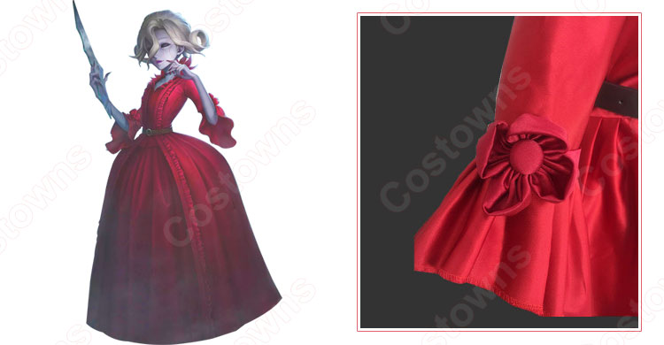 マリー　コスプレ衣装　【IdentityV 第五人格】　血の女王　初期衣装 5
