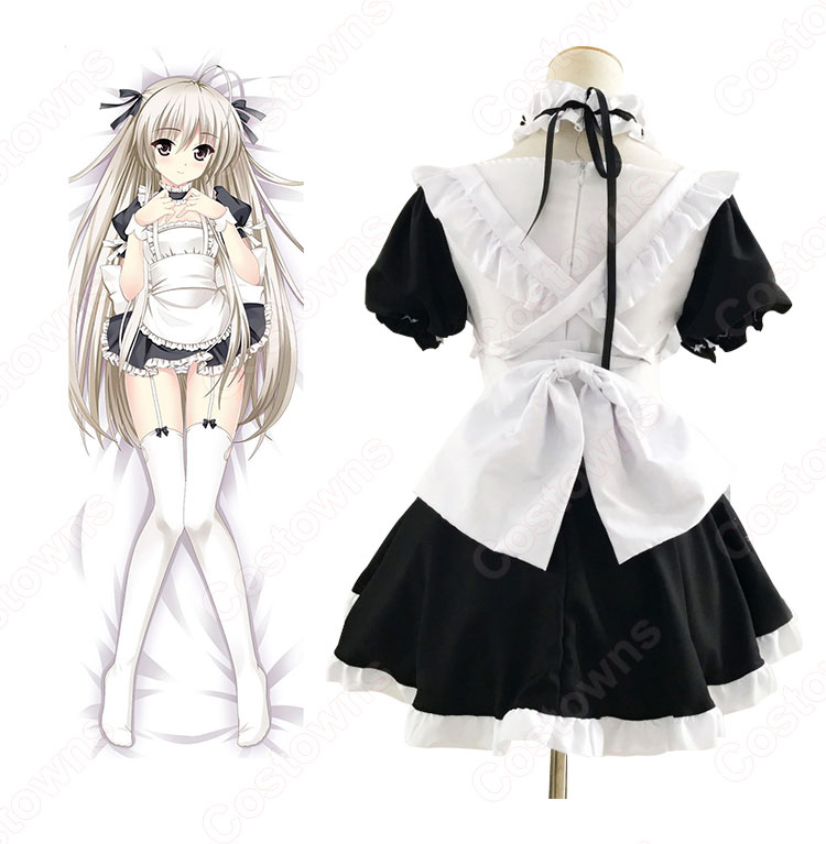春日野穹 コスプレ衣装 【ヨスガノソラ】 ハロウィン 文化祭 体育祭 メイド服 2