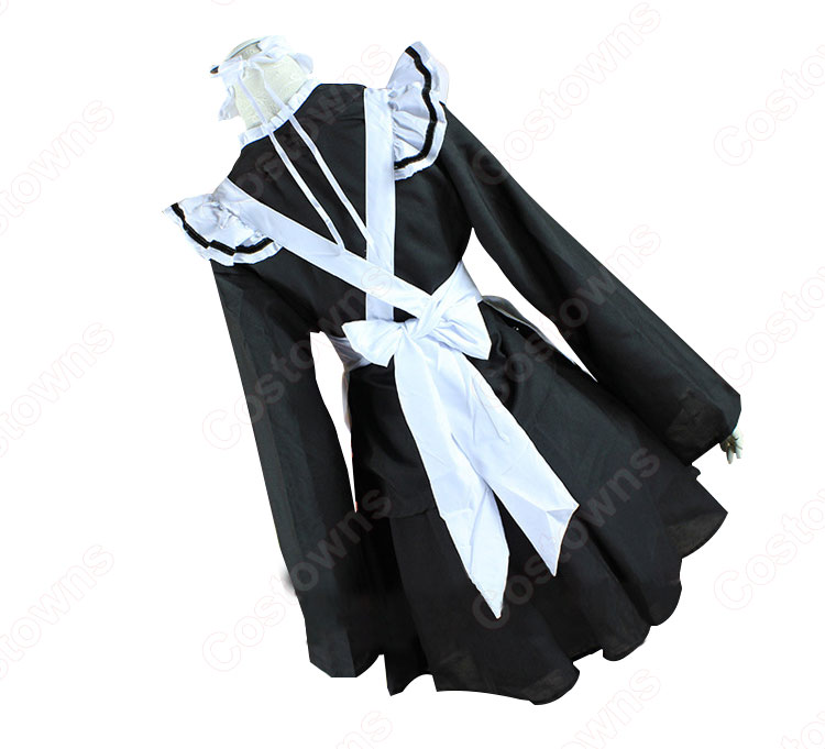メイド服 コスプレ衣装 和風メイド衣装 ハロウィン 文化祭 体育