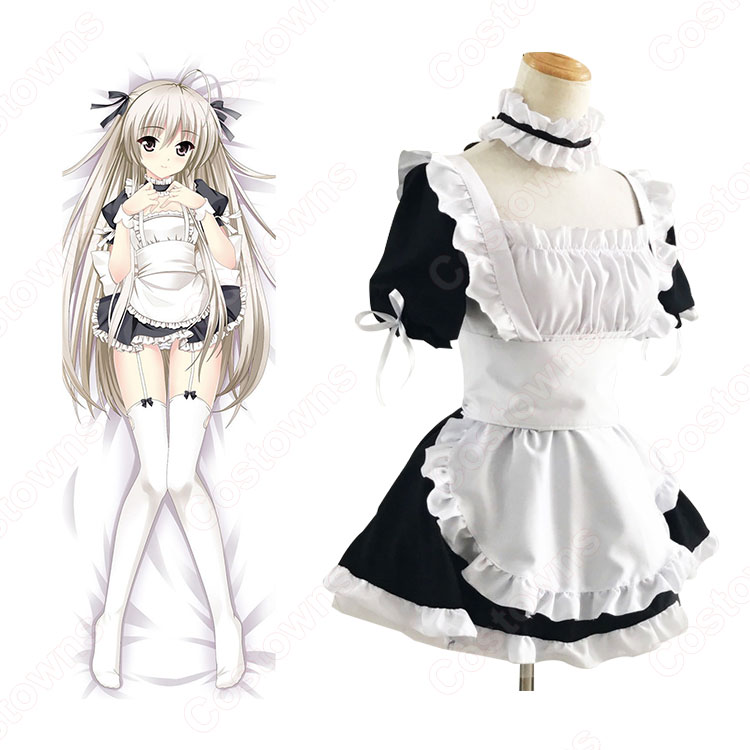 春日野穹 コスプレ衣装 【ヨスガノソラ】 ハロウィン 文化祭 体育祭 メイド服 1