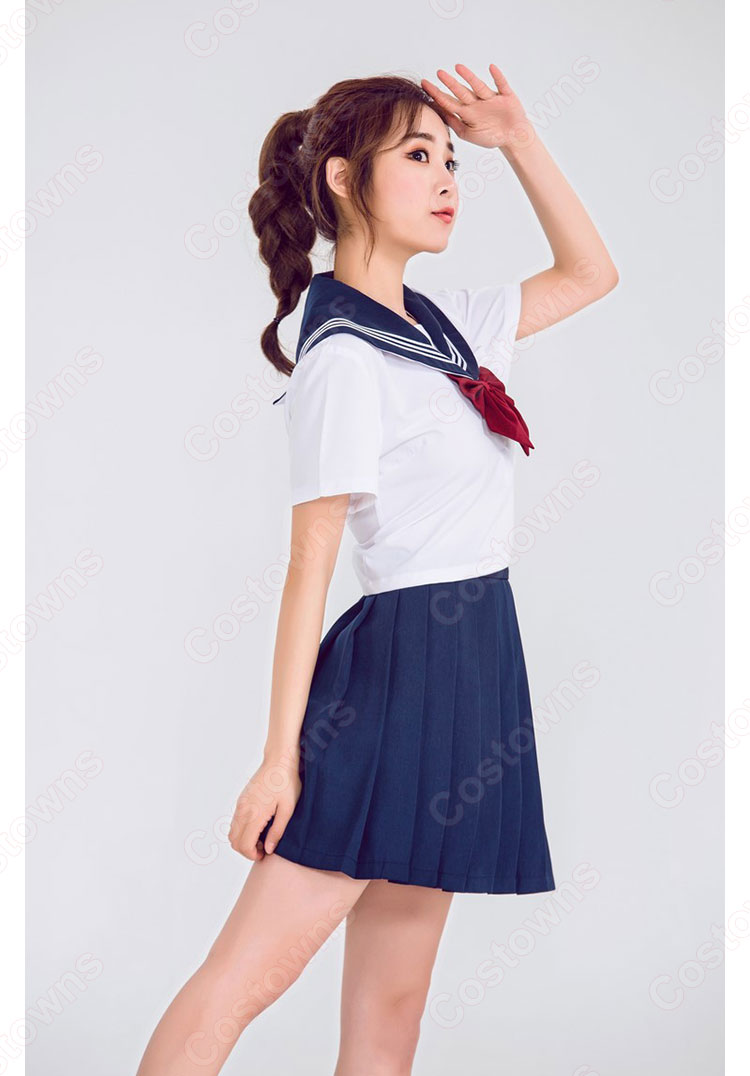 制服　コスプレ衣装　　文化祭　体育祭　日本高校制服　ユニフォーム　セーラー服 4