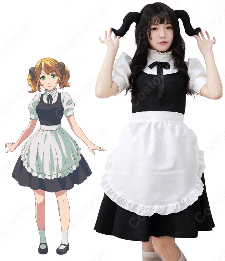 アレッタ　コスプレ衣装　【異世界食堂】　ウェイトレス　メイド服 1