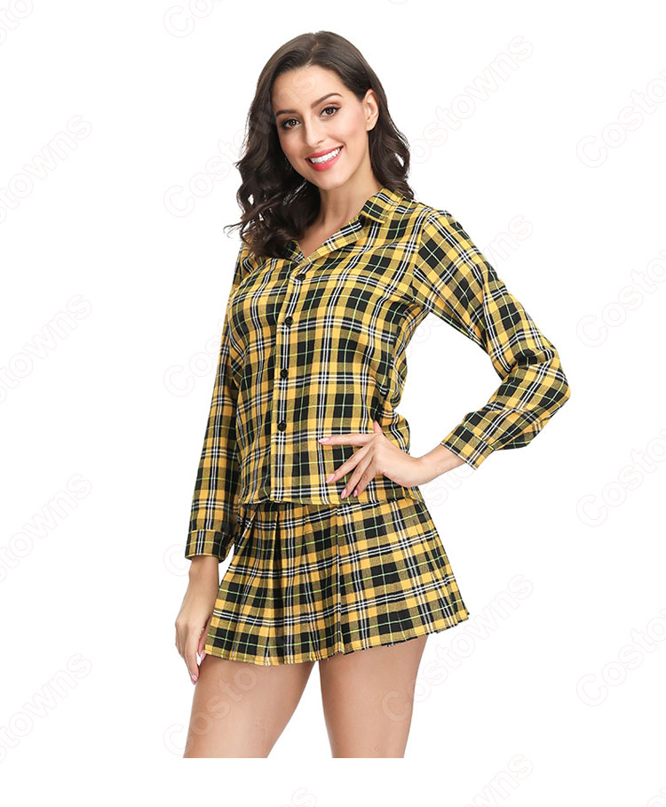 欧米風制服　コスプレ衣装　　文化祭　体育祭　ハロウィン　コスチューム　チェック柄制服 2