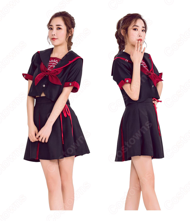 高校制服 コスプレ衣装 文化祭 体育祭 日本韓国高校制服 チアリーダ衣装 ユニフォーム セーラー服 0