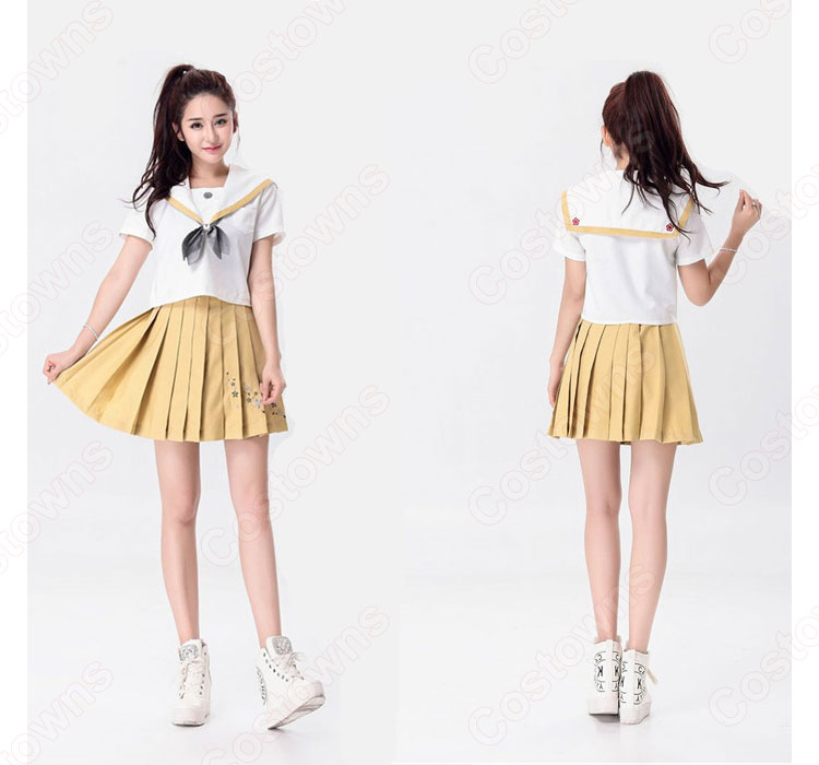 高校制服 コスプレ衣装 文化祭 体育祭 日本韓国高校制服 チアリーダ衣装 ユニフォーム セーラー服 1
