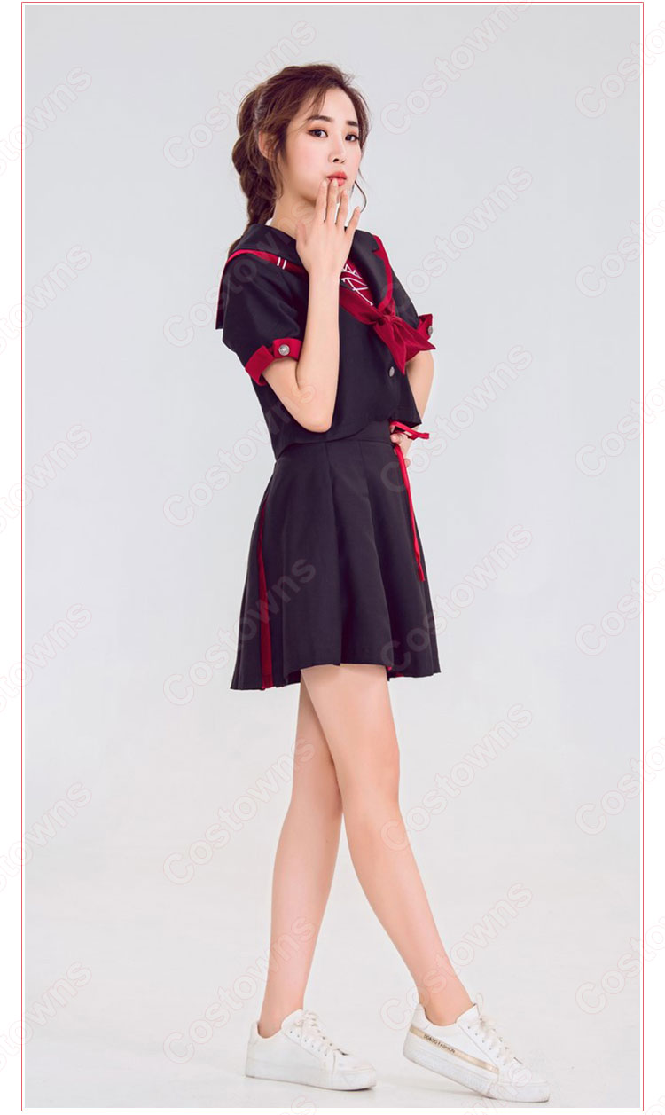 高校制服 コスプレ衣装 文化祭 体育祭 日本韓国高校制服 チアリーダ衣装 ユニフォーム セーラー服 1