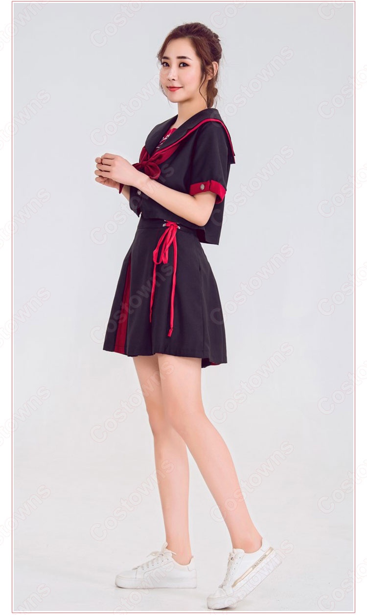 高校制服 コスプレ衣装 文化祭 体育祭 日本韓国高校制服 チアリーダ衣装 ユニフォーム セーラー服 2