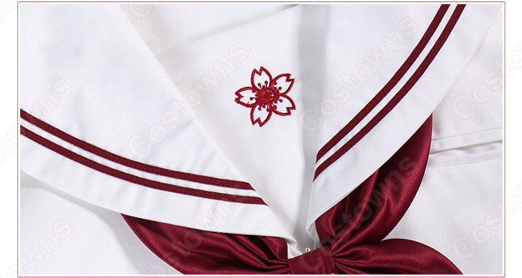 学園制服　コスプレ衣装　文化祭　体育祭　ユニフォーム　コスチューム　セーラー服 3