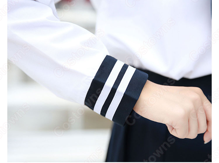 学園制服 コスプレ衣装 文化祭 体育祭 ユニフォーム コスチューム セーラー服 5