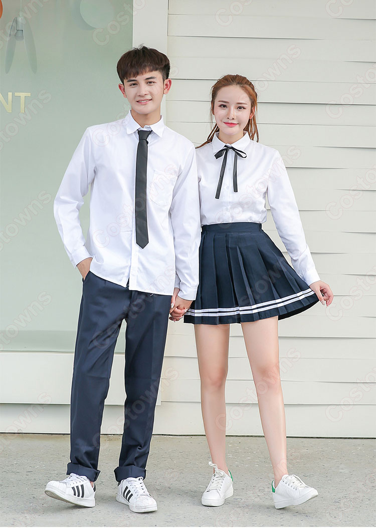 学園制服 コスプレ衣装 文化祭 体育祭 ユニフォーム 長袖 コスチューム イギリス風制服 1