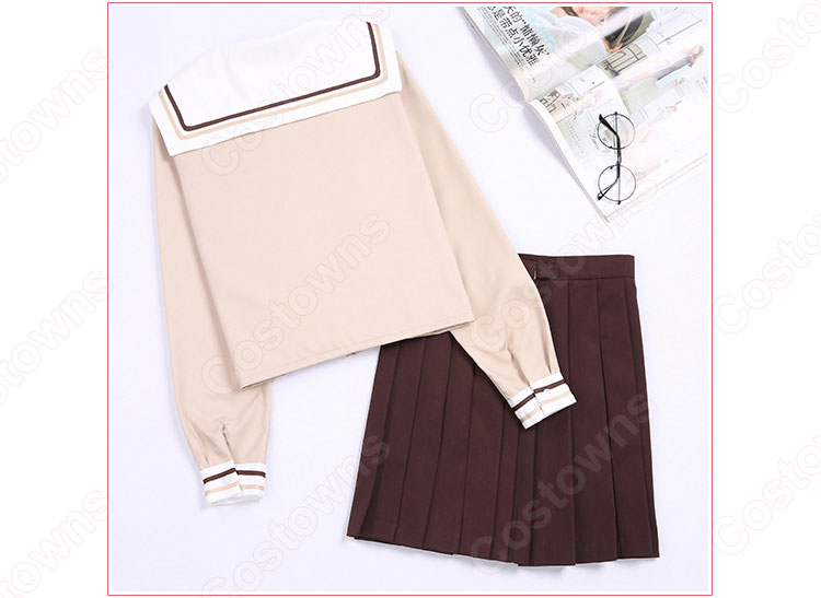 学園制服 コスプレ衣装 文化祭 体育祭 ユニフォーム コスチューム セーラー服 1