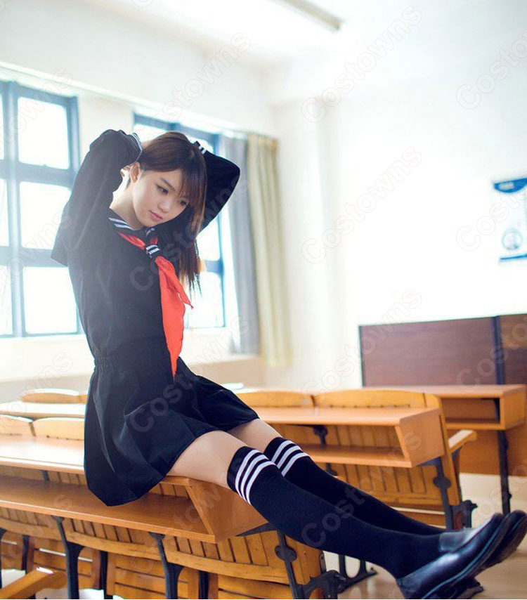 学園制服 コスプレ衣装 文化祭 体育祭 ユニフォーム コスチューム セーラー服 2