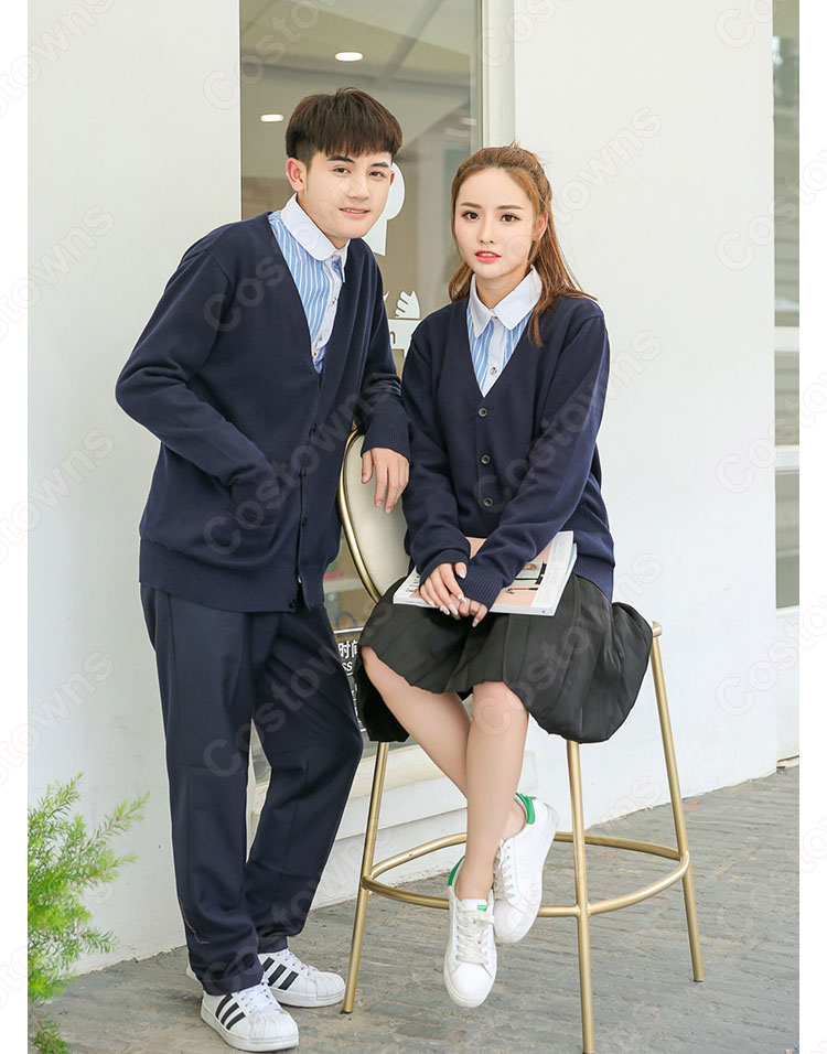 学園制服 コスプレ衣装 文化祭 体育祭 ユニフォーム コスチューム 欧米風制服 組み合わせ自由  9