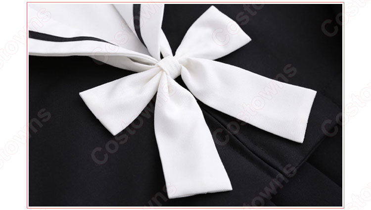 学園制服　コスプレ衣装　文化祭　体育祭　ユニフォーム　コスチューム　弓と矢の刺繍入り　セーラー服 5