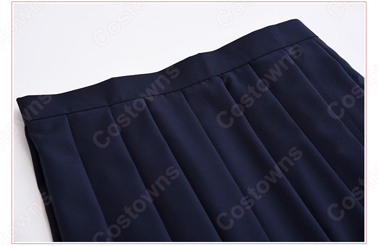 学園制服 コスプレ衣装 文化祭 体育祭 ユニフォーム コスチューム セーラー服 長めのスカート 7