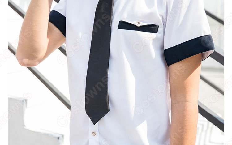 学園制服 コスプレ衣装 文化祭 体育祭 ユニフォーム コスチューム 欧米風制服 組み合わせ自由 5