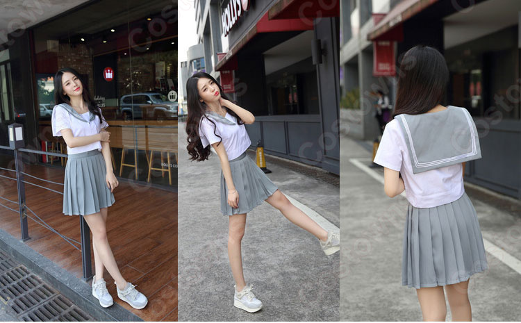 学園制服 コスプレ衣装 文化祭 体育祭 ユニフォーム コスチューム セーラー服 0