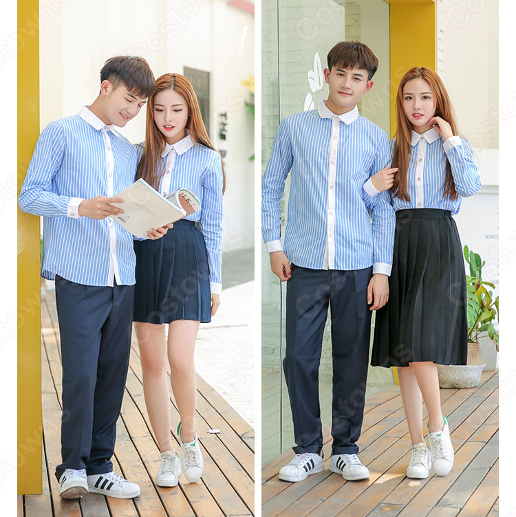 学園制服 コスプレ衣装 文化祭 体育祭 ユニフォーム コスチューム 欧米風制服 組み合わせ自由  6