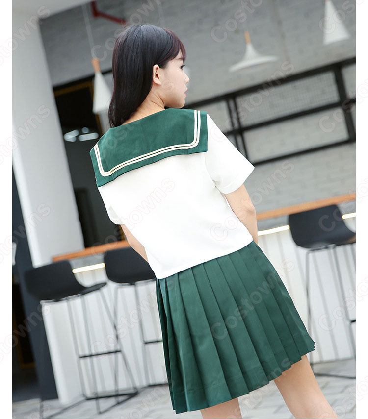 学園制服 コスプレ衣装 文化祭 体育祭 ユニフォーム コスチューム セーラー服 1