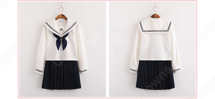 学園制服 コスプレ衣装 文化祭 体育祭 ユニフォーム コスチューム セーラー服  2