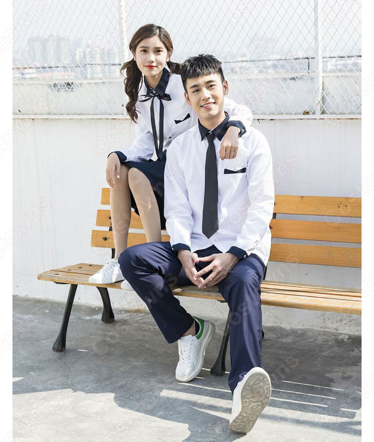 学園制服 コスプレ衣装 文化祭 体育祭 ユニフォーム コスチューム 欧米風制服 組み合わせ自由 2