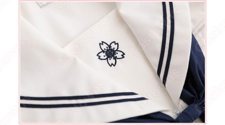 学園制服 コスプレ衣装 文化祭 体育祭 ユニフォーム コスチューム セーラー服  4