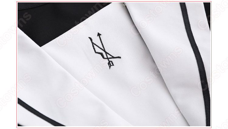 学園制服　コスプレ衣装　文化祭　体育祭　ユニフォーム　コスチューム　弓と矢の刺繍入り　セーラー服 4