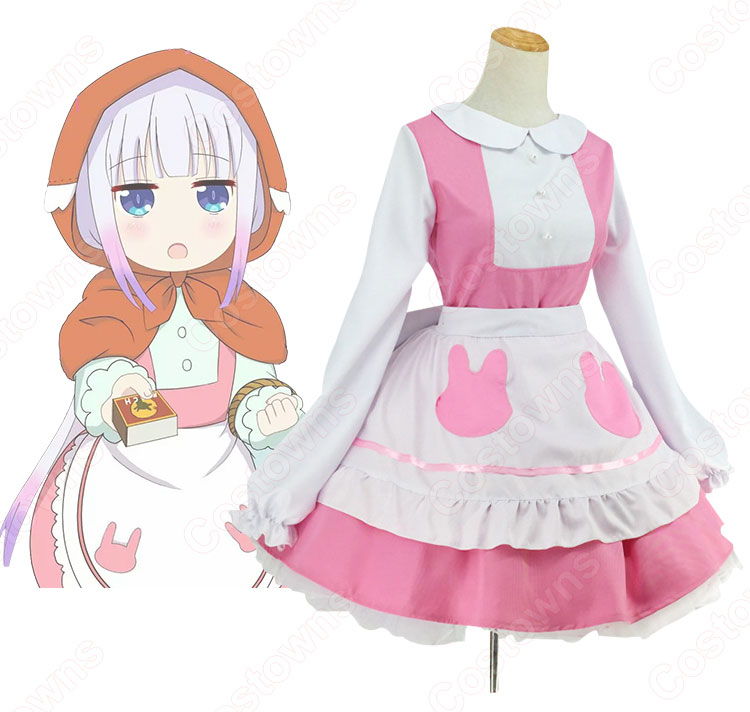 カンナカムイ　コスプレ衣装　【小林さんちのメイドラゴン】　カンナの変身　マッチ売りの少龍衣装 4
