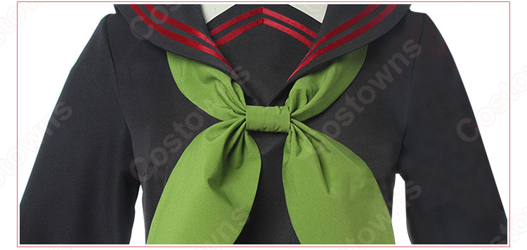 竈門禰豆子 キメツ学園 コスプレ衣装 【鬼滅の刃 番外編】 セーラ服 4