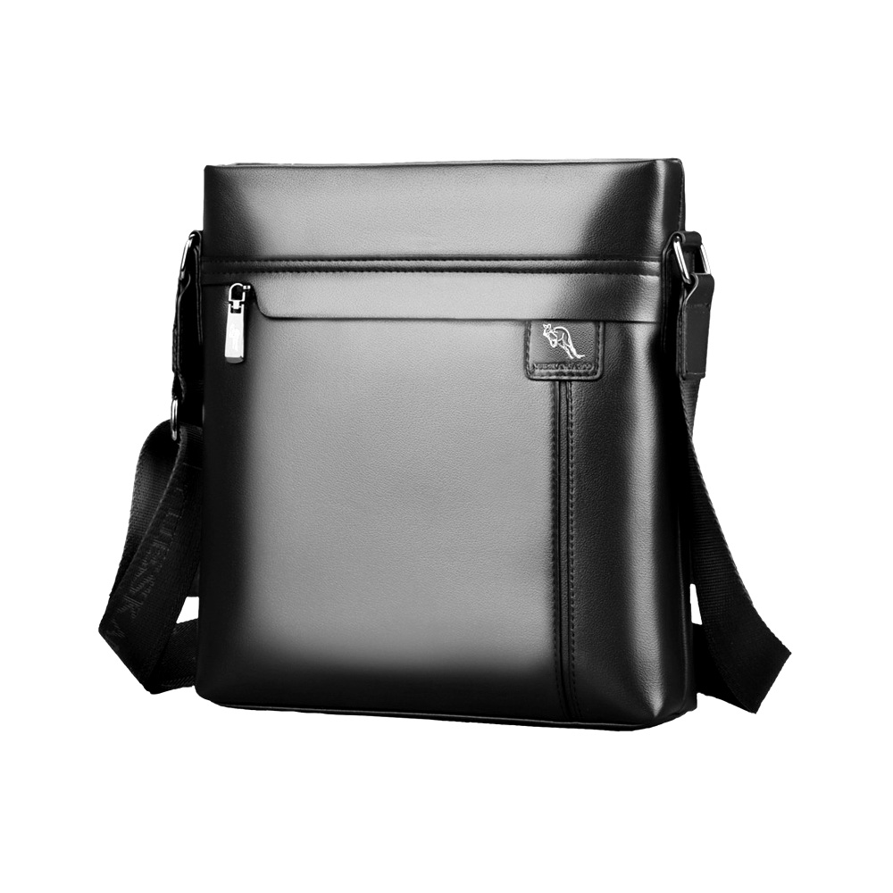 Whatna 2way 革 ショルダーバッグ メンズ ポシェット縦型ipad 収納可 人気型 耐久性 革 レザー 縦型 ビジネスバッグ メッセンジャーバッグ 斜め掛け 黒 ブラック ブラウン 全2色 Ha 028 Costowns