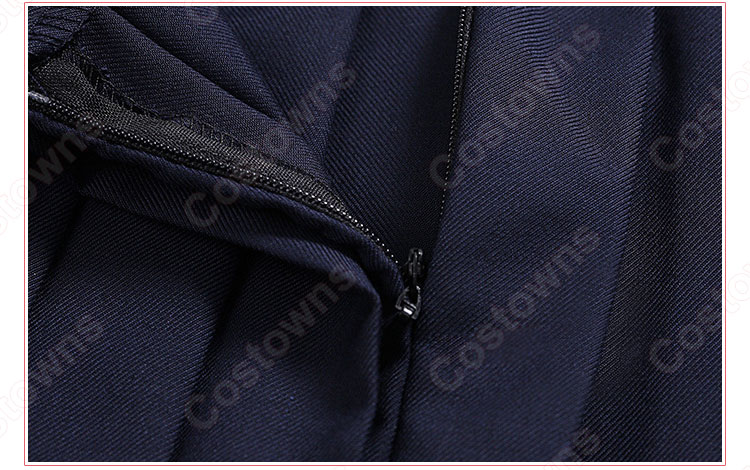 学園制服 コスプレ衣装 文化祭 体育祭 ユニフォーム コスチューム 日本学生制服 水兵服 セーラー服 上下セット 9