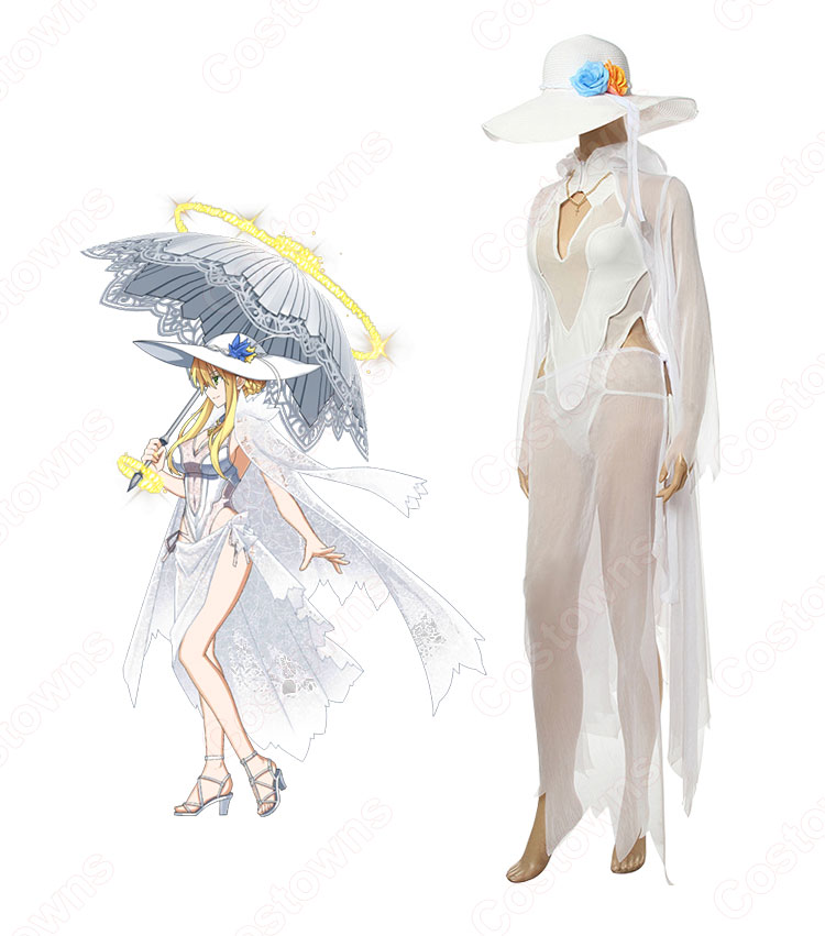 水着獅子王 コスプレ衣装 【Fate Grand Order】 FGO アルトリア・ペンドラゴン ルーラー 第二段階 水着獅子王 バニー 1