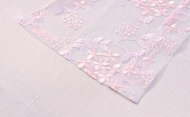 漢服 襦裙 コスプレ衣装 中国伝統衣装 古風 仙女風 可愛い 中国時代劇 桜刺繍 学園祭 パーティー 舞台演出服 光沢感 おしゃれコス服 10