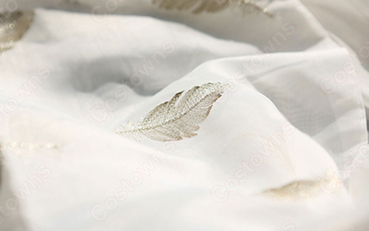 漢服 襦裙 コスプレ衣装 中国伝統衣装 古風 可愛い 中国時代劇 学園祭 パーティー 演出服 おしゃれコス服 羽刺繍付き 4