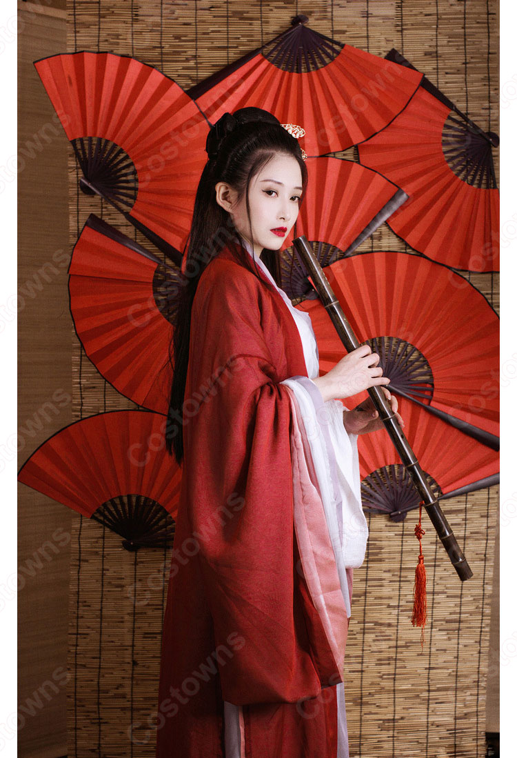 漢服 コスプレ衣装 中国伝統衣装 古風 剣士風 かっこいい 中国時代劇 学園祭 おしゃれコス服 Costowns