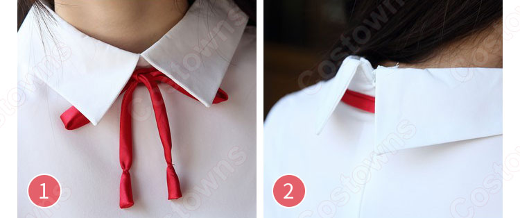 学院制服 コスプレ衣装 文化祭 体育祭 ユニフォーム コスチューム 欧米日本韓国風学校制服 水兵服 海軍風トップス 日常着 6