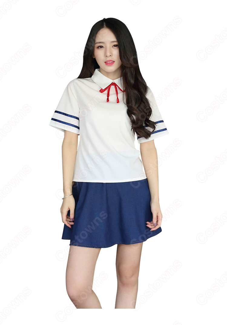 学院制服 コスプレ衣装 文化祭 体育祭 ユニフォーム コスチューム 欧米日本韓国風学校制服 水兵服 海軍風トップス 日常着 Costowns