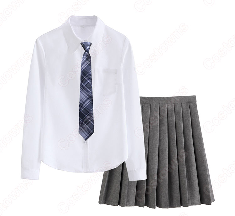 学校制服 コスプレ衣装 日本韓国風学生制服 学園祭 文化祭 体育祭 コスチューム ユニフォーム 男女セット 0